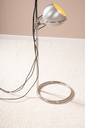 Lampadaire chromé eyeball, 3 feux réglables