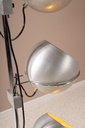 Lampadaire chromé eyeball, 3 feux réglables