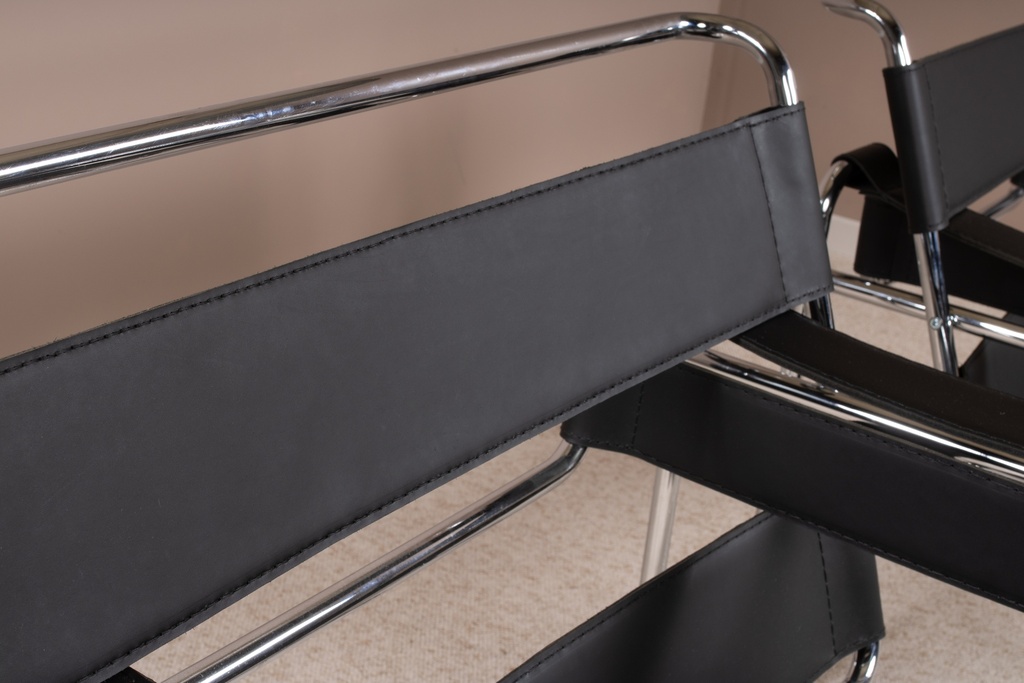 Fauteuil B3 dit Wassily, par Marcel Breuer