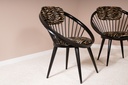 Paire de fauteuils tissu tigre-5