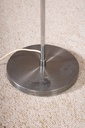 Lampadaire eyeball en alu brossé-4