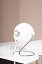 Lampe à poser eyeball blanche-4