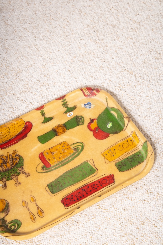 Plateau Manover en fibre de verre, 1960-3