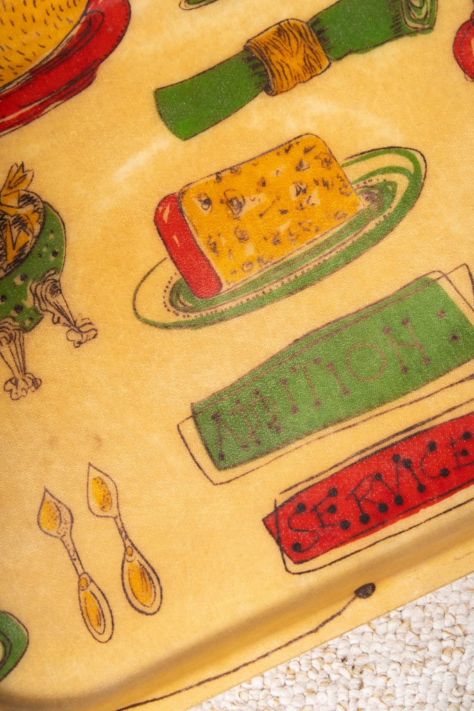 Plateau Manover en fibre de verre, 1960-4