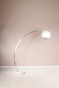 Lampadaire Guzzini, pied en travertin