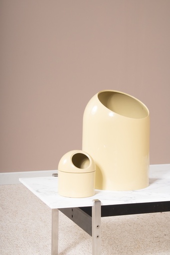 Ensemble poubelle et pot, Makio Hasuike pour Gedy